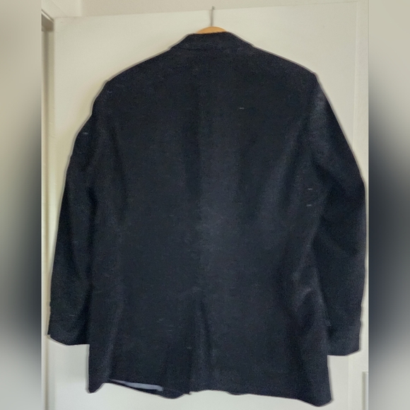 HUGO BOSS | Black Velvet BlazerClassic Black Men's Blazer | XL - Picture 2 of 7